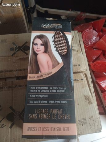 Brosse lissante céramique Soft & Straight neuf