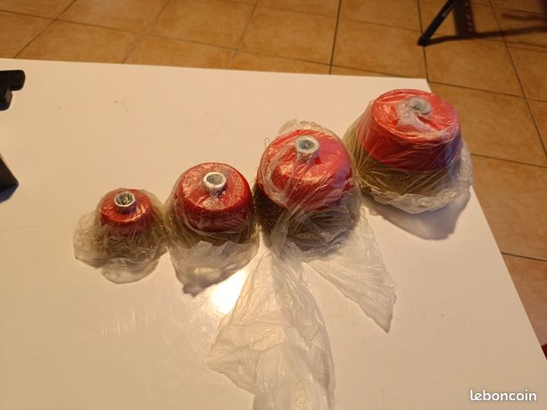 Brosses de nettoyage pour disqueuse