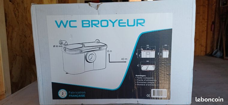 Broyeur wc