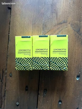 Brûle graisse lemon bottle