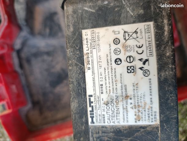 Brunner perforateur Hilti