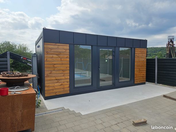 Bungalow 6x3 PROMO bureau mobile modulaire container aménagé