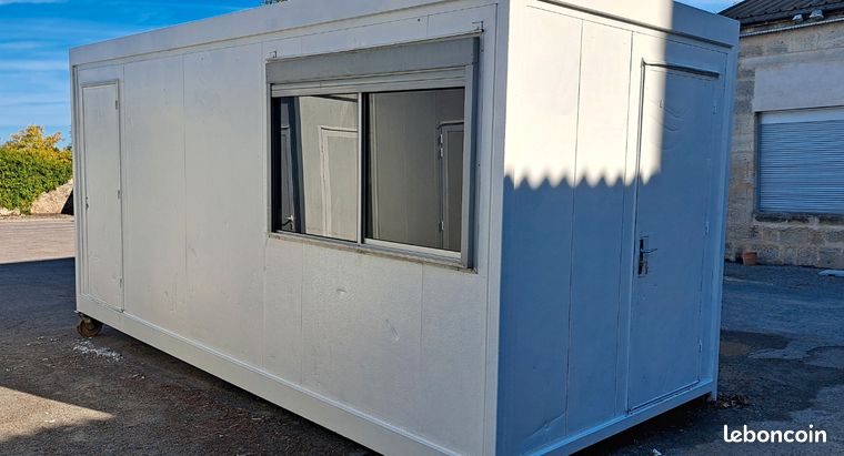 Bungalow Algeco occasion 6x2.5m