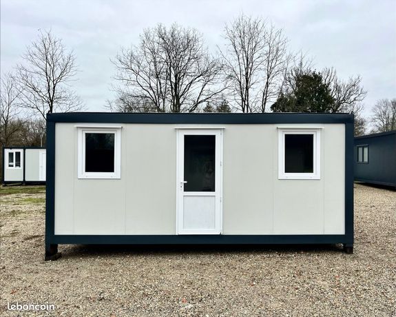 ✅ Bungalow Conteneur 6m x 2,4m Neuf 15m2 ♻️ Isolation & galvanisation 1000% complète❗️Sol + Toiture renforcés, scellés & soudés❗️➡️ Fabrication dans les règles de l'art❗️