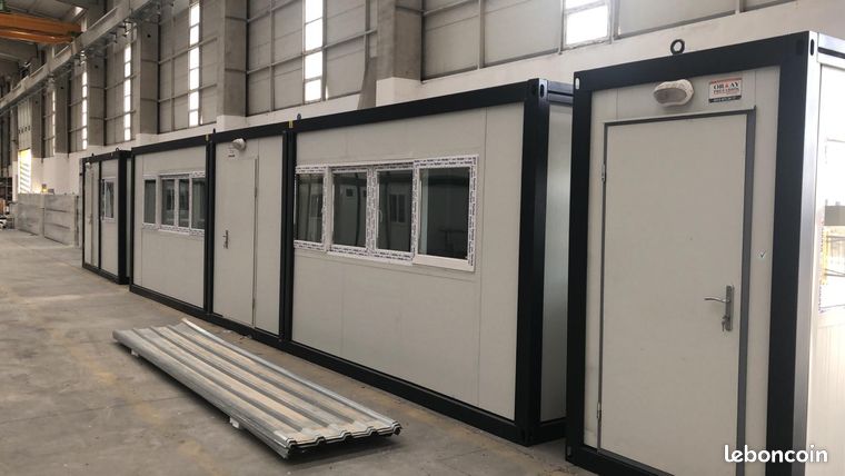 Bungalow de chantier bureau modulaire NEUF préfabrique