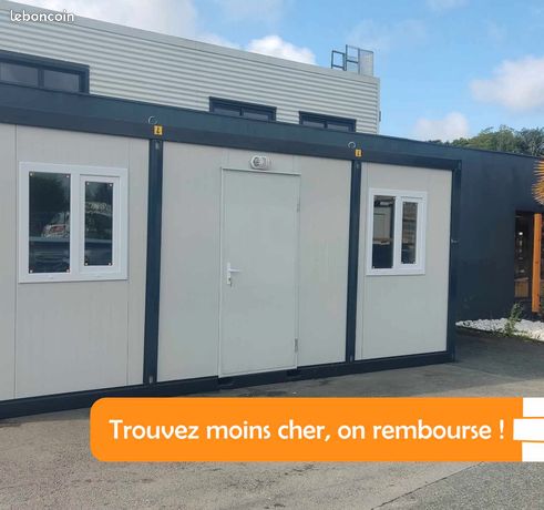 Bungalow de chantier bureau modulaire préfabrique
