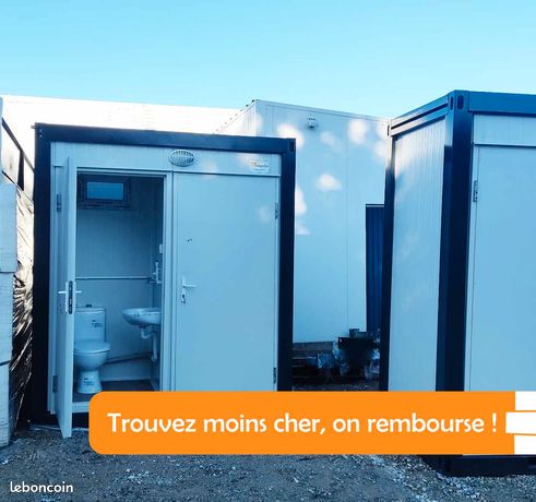 Bungalow de chantier bureau modulaire préfabrique