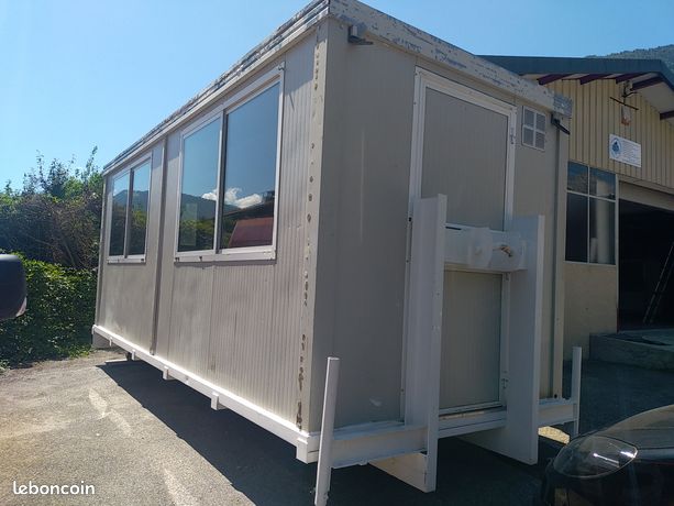 Bungalow cellule chantier transportable