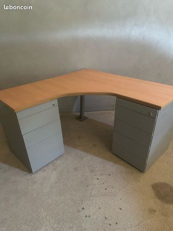 Bureau bois et métal