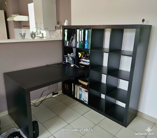 Bureau+combinaison de rangement