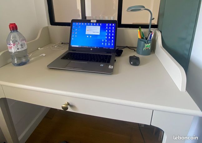 Bureau compact 90x54 cm – comme neuf