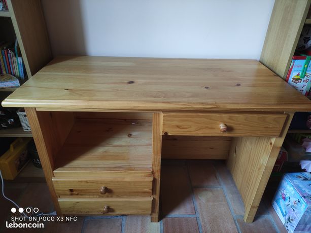 Bureau en pin massif
