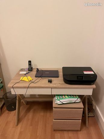 Bureau et caisson de rangement