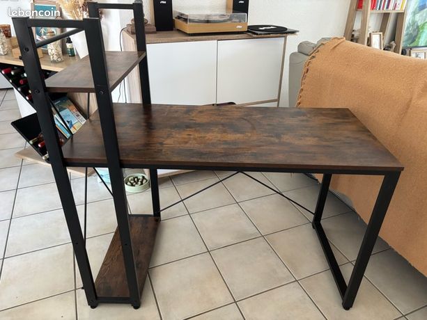 Bureau étagère