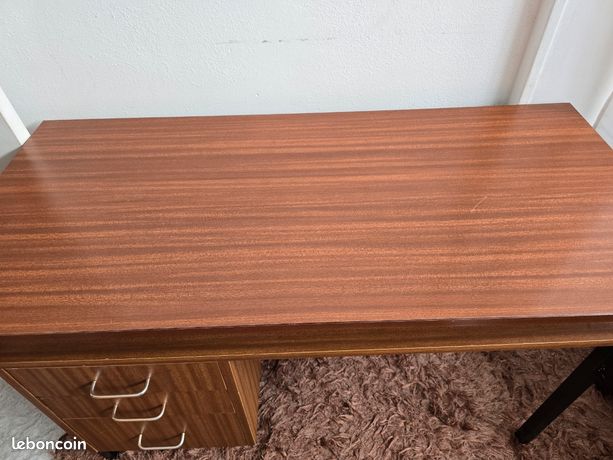 Bureau marron noir à 40