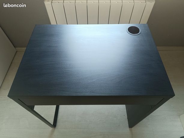 Bureau Noir Ikea 73x50 cms