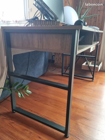 Bureau Nove 120 x 75 x 60 cm noyer