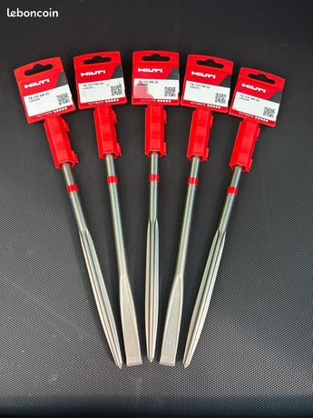Burins HILTI SDS Plus plat et pointu