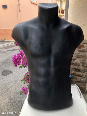 Buste mannequin homme