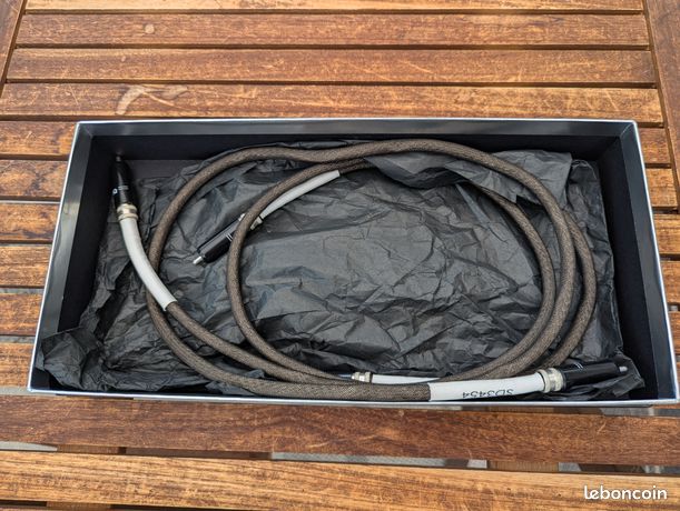 Câble RCA Tellurium Q Silver Diamond (2x1m)