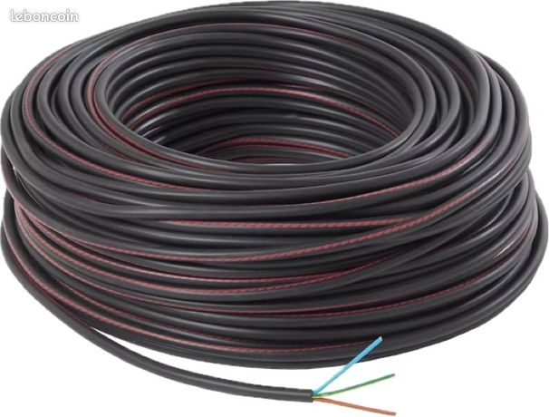 Câble 3g1.5 R2V COURONNE NEUVE 100m Qualité Pro