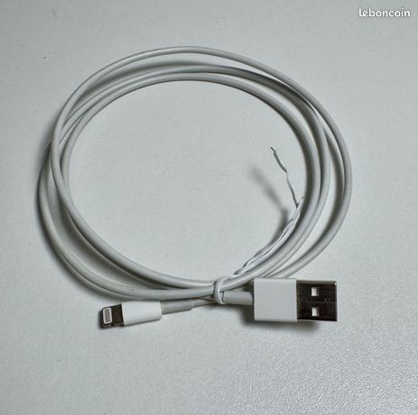 Cable apple usb vers lightning pour iPhone ou ipad