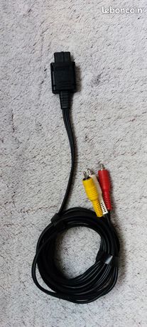 Câble Composite AV DOL-003 Nintendo SNES N64 GC