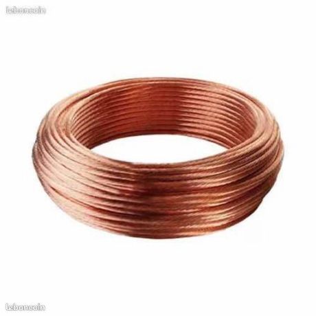 Câble de terre nu 25mm2