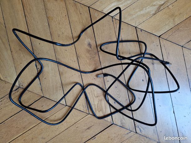 Cable Ethernet noir 5m 5 mètres "Exc Cable Cat6 FTP 4 PairS 26 AWG 087M"