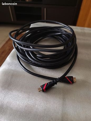 Câble hdmi 10m 4k renforce
