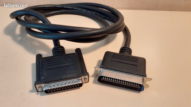 Câble imprimante parallele DB25 vers Centronic C36