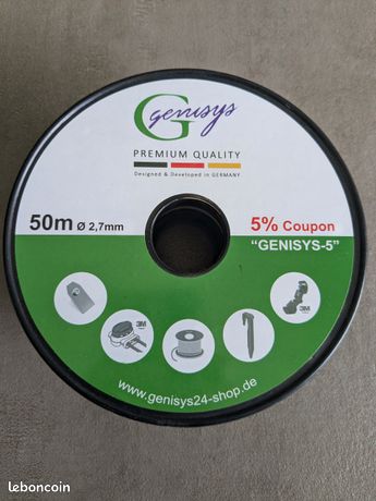 Câble périphérique pour robot tondeuse