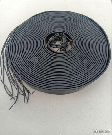 Câble plat électrique 12 fils 0.75 carré