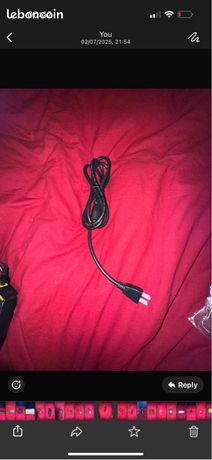 Câble secteur alimentation PC/console prise trèfle