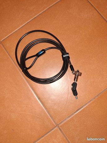 Câble sécurité anti-vol ordinateur Kensington