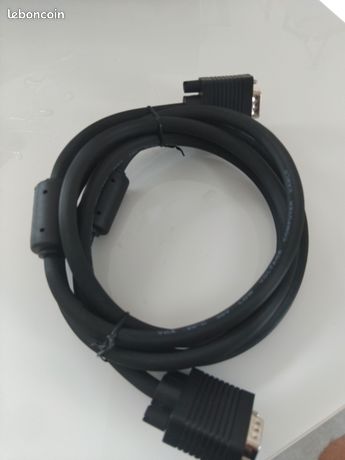 Câble vga mâle a vga male 2metres