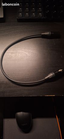 Cable XLR Mogami 50 cm haut de gamme made in japan