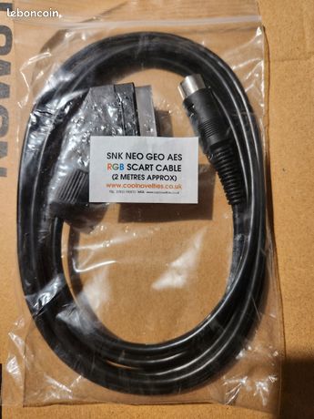 Cable RGB pour SNK Neo Geo AES