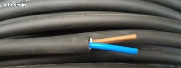 Câbles 2x6mm2 Souple