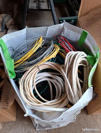 Cables anciens vrac