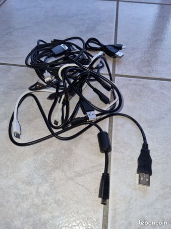 Câbles USB A == USB Micro B