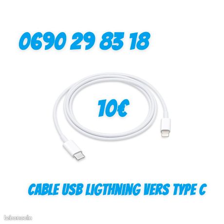 Cables pour iPhone et iPad