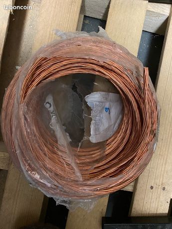 Cablette terre nu 25mm2 40 mètres