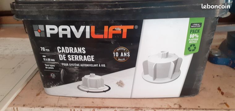 Cadrans de serrage pour pose carrelage