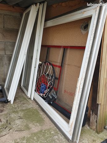 Cadre de fenêtre + fenêtres