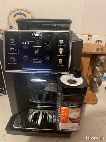 Cafetière à grain KRUPS Sensation lait