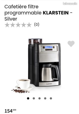 Cafetière à grains klarstein