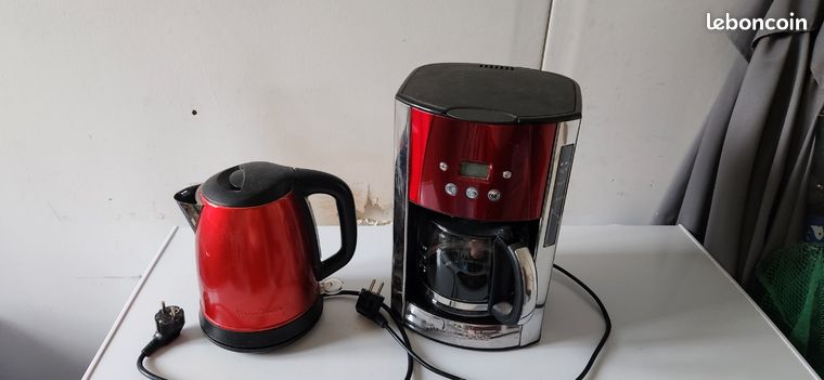 Cafetière et bouilloire