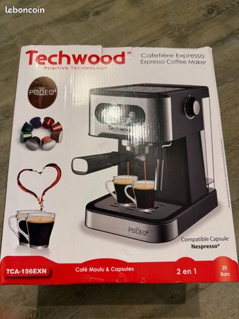 Cafetière expresso Techwood