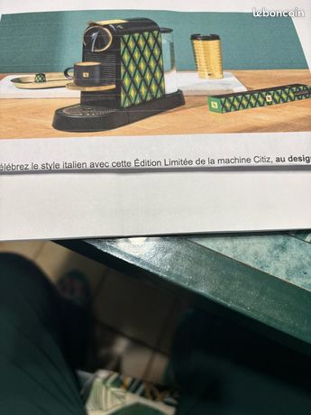 Cafetière nespresso édition limitée